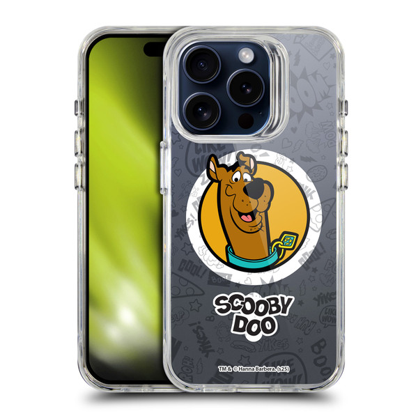 Scooby-Doo Character Art Pattern SHOCKPROOF BUMPER CASE COMPATIBLE WITH Apple iPhone 15 Pro & MAGSAFE