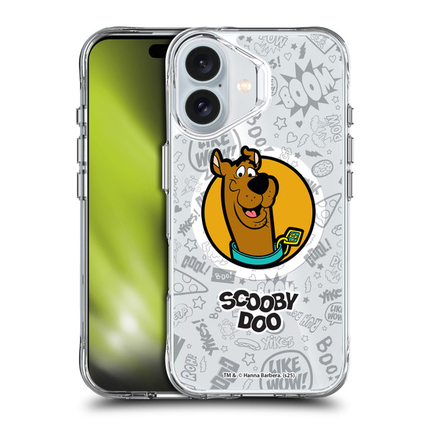 Scooby-Doo Character Art Pattern SHOCKPROOF BUMPER CASE COMPATIBLE WITH Apple iPhone 16 & MAGSAFE