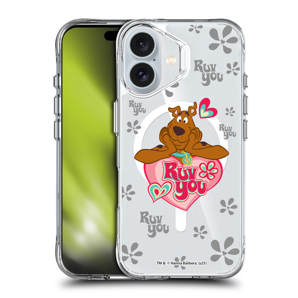 Scooby-Doo Character Art Ruv You SHOCKPROOF BUMPER CASE COMPATIBLE WITH Apple iPhone 16 & MAGSAFE