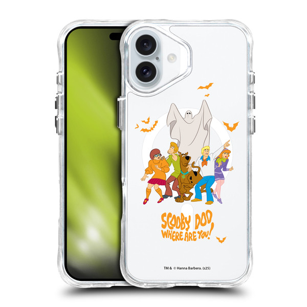Scooby-Doo Character Art Group Halloween SHOCKPROOF BUMPER CASE COMPATIBLE WITH Apple iPhone 16 Plus & MAGSAFE