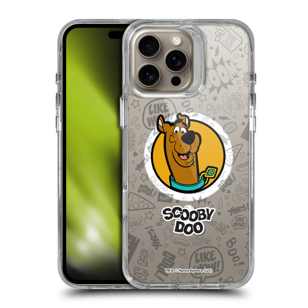 Scooby-Doo Character Art Pattern SHOCKPROOF BUMPER CASE COMPATIBLE WITH Apple iPhone 16 Pro Max & MAGSAFE