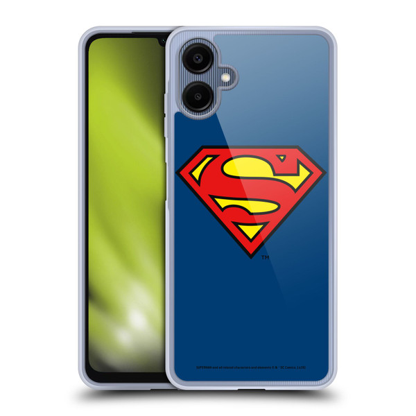 Superman DC Comics Logos Classic Soft Gel Case for Samsung Galaxy A06 4G