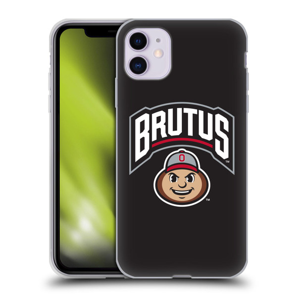 Ohio State University Logo Mascot Soft Gel Case for Apple iPhone 11