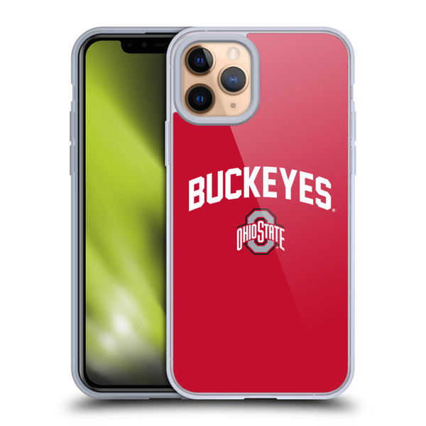 Ohio State University Logo Buckeyes Soft Gel Case for Apple iPhone 11 Pro & MagSafe