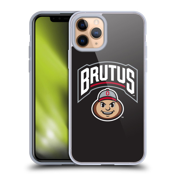 Ohio State University Logo Mascot Soft Gel Case for Apple iPhone 11 Pro & MagSafe