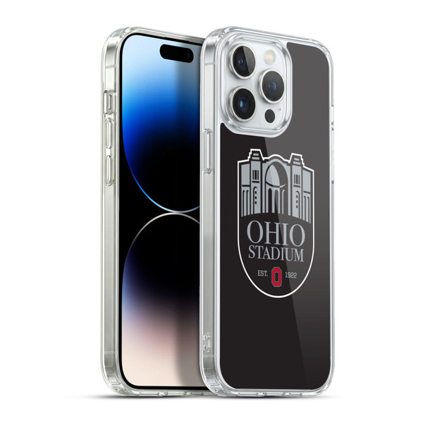 Ohio State University Logo Stadium Soft Gel Case for Apple iPhone 13 Pro Max & MagSafe