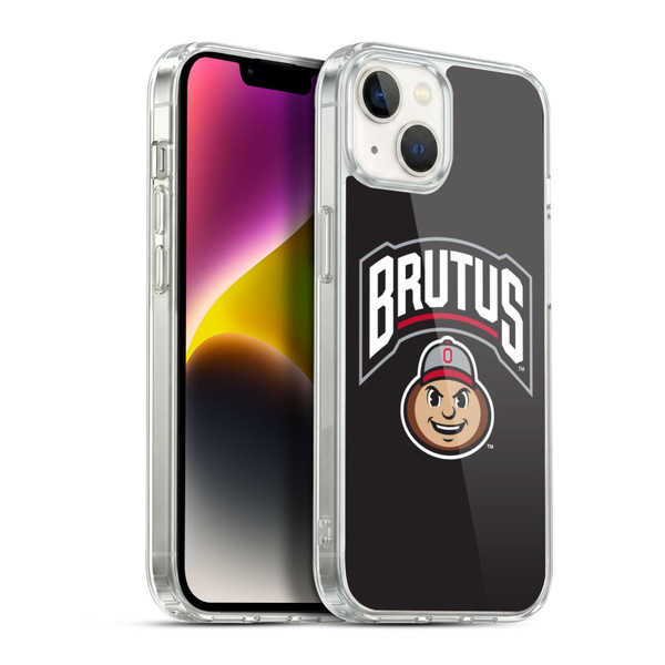 Ohio State University Logo Mascot Soft Gel Case for Apple iPhone 14 Plus & MagSafe