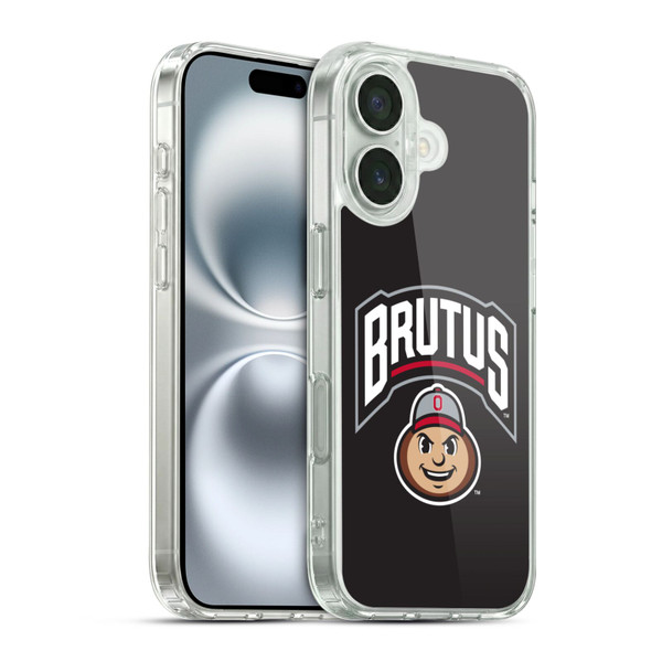 Ohio State University Logo Mascot Soft Gel Case for Apple iPhone 16 & MagSafe