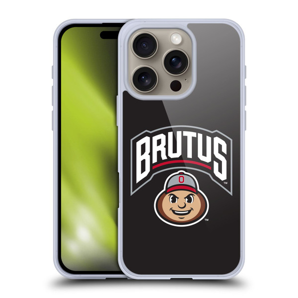 Ohio State University Logo Mascot Soft Gel Case for Apple iPhone 16 Pro & MagSafe