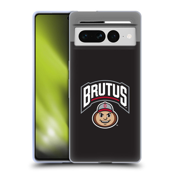 Ohio State University Logo Mascot Soft Gel Case for Google Pixel 7 Pro
