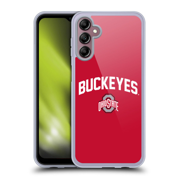 Ohio State University Logo Buckeyes Soft Gel Case for Samsung Galaxy A14 5G