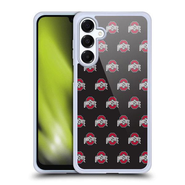 Ohio State University Logo Pattern Soft Gel Case for Samsung Galaxy A16 5G & MagSafe