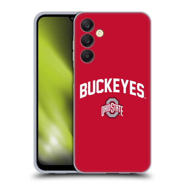 Ohio State University Logo Buckeyes Soft Gel Case for Samsung Galaxy A25 5G