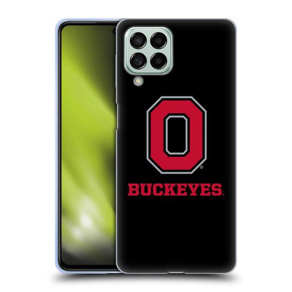 Ohio State University Logo Black Soft Gel Case for Samsung Galaxy M53 (2022)