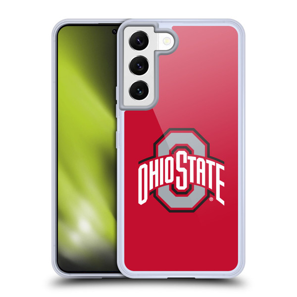 Ohio State University Logo Plain Soft Gel Case for Samsung Galaxy S22 5G & MagSafe