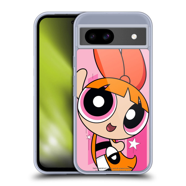 The Powerpuff Girls Graphics Blossom Soft Gel Case for Google Pixel 8a