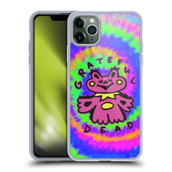 Grateful Dead Trends Dancing Bear Colorful Soft Gel Case for Apple iPhone 11 Pro Max & MagSafe