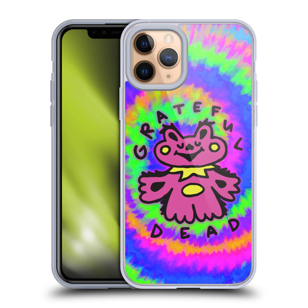 Grateful Dead Trends Dancing Bear Colorful Soft Gel Case for Apple iPhone 11 Pro & MagSafe