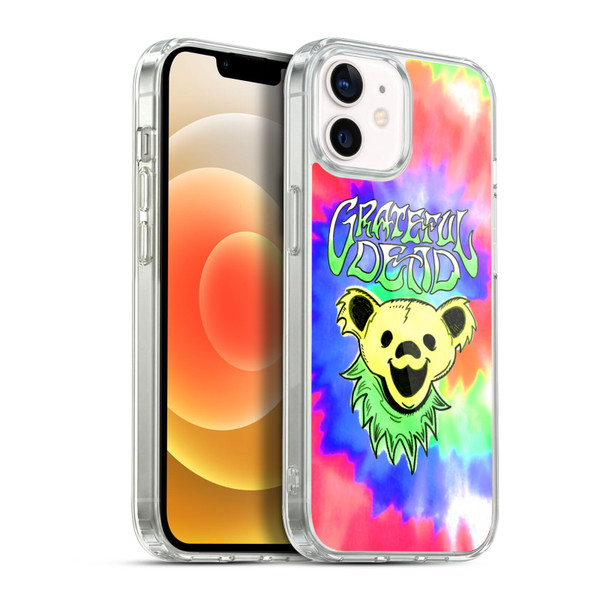Grateful Dead Trends Bear Tie Dye Soft Gel Case for Apple iPhone 12 / iPhone 12 Pro & MagSafe