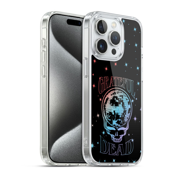 Grateful Dead Trends Skull Logo Soft Gel Case for Apple iPhone 15 Pro & MagSafe