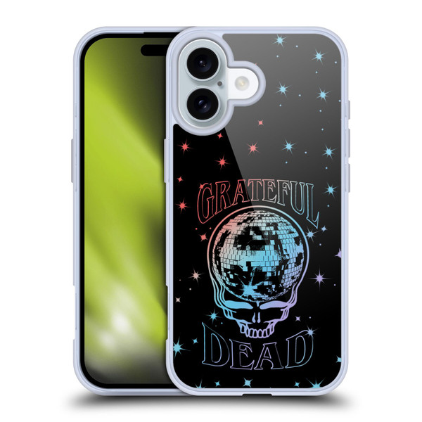 Grateful Dead Trends Skull Logo Soft Gel Case for Apple iPhone 16 & MagSafe