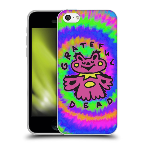 Grateful Dead Trends Dancing Bear Colorful Soft Gel Case for Apple iPhone 5c