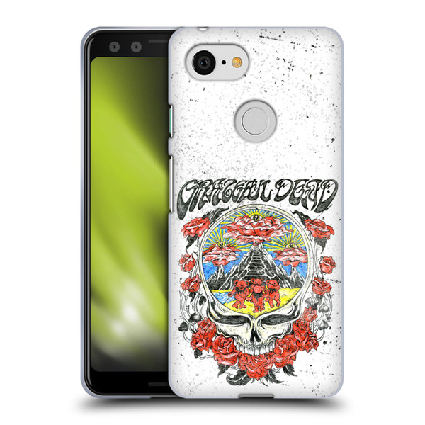 Grateful Dead Trends Rose Soft Gel Case for Google Pixel 3
