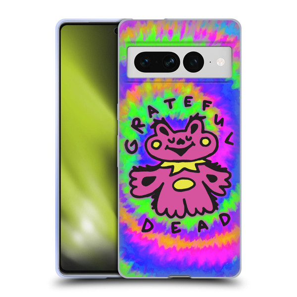 Grateful Dead Trends Dancing Bear Colorful Soft Gel Case for Google Pixel 7 Pro