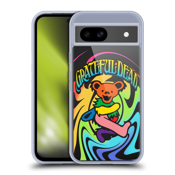 Grateful Dead Trends Bear 2 Soft Gel Case for Google Pixel 8a