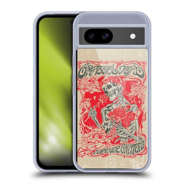 Grateful Dead Trends Forever Grateful Soft Gel Case for Google Pixel 8a