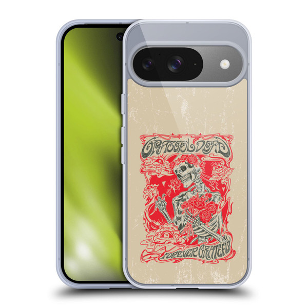 Grateful Dead Trends Forever Grateful Soft Gel Case for Google Pixel 9 / Pixel 9 Pro