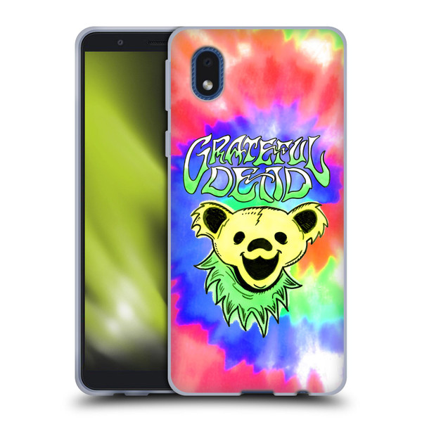 Grateful Dead Trends Bear Tie Dye Soft Gel Case for Samsung Galaxy A01 Core (2020)