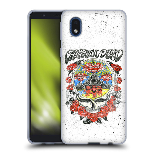 Grateful Dead Trends Rose Soft Gel Case for Samsung Galaxy A01 Core (2020)