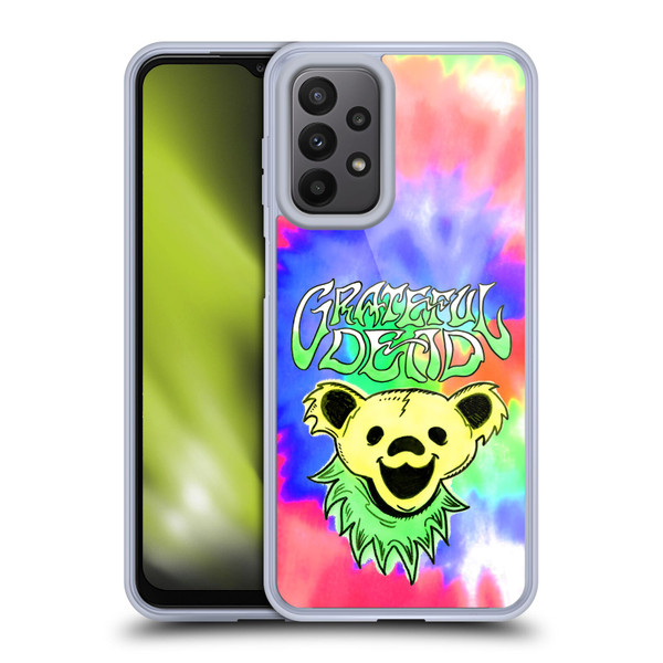 Grateful Dead Trends Bear Tie Dye Soft Gel Case for Samsung Galaxy A23 / 5G (2022)