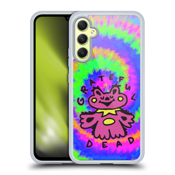 Grateful Dead Trends Dancing Bear Colorful Soft Gel Case for Samsung Galaxy A34 5G