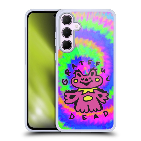 Grateful Dead Trends Dancing Bear Colorful Soft Gel Case for Samsung Galaxy A35 5G