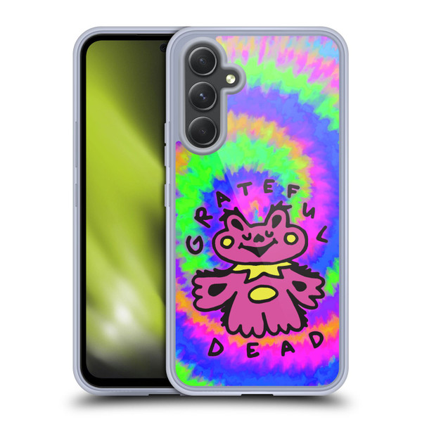 Grateful Dead Trends Dancing Bear Colorful Soft Gel Case for Samsung Galaxy A54 5G