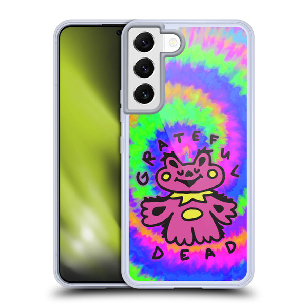 Grateful Dead Trends Dancing Bear Colorful Soft Gel Case for Samsung Galaxy S22 5G & MagSafe