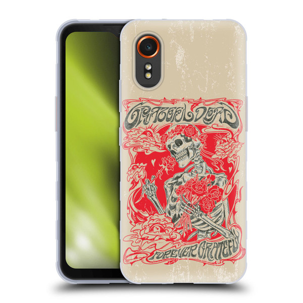 Grateful Dead Trends Forever Grateful Soft Gel Case for Samsung Galaxy Xcover7 5G