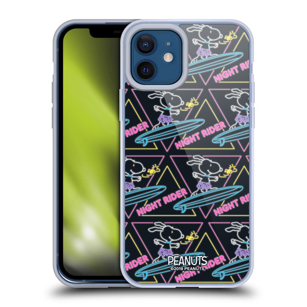 Peanuts Snoopy Aloha Disco Night Rider Soft Gel Case for Apple iPhone 12 / iPhone 12 Pro & MagSafe