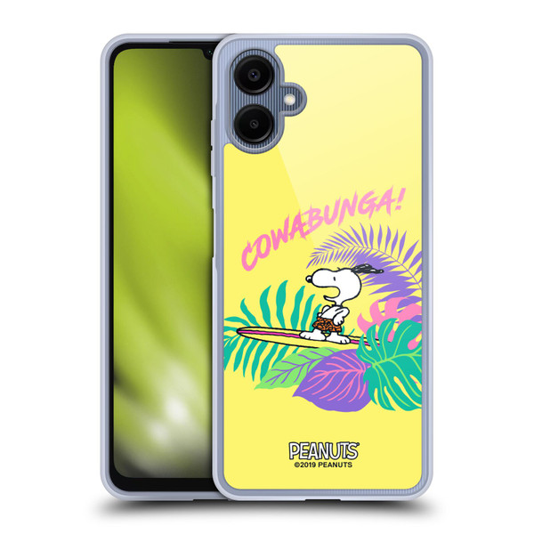 Peanuts Snoopy Aloha Disco Cowabunga! Soft Gel Case for Samsung Galaxy A06 4G / 5G