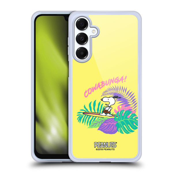 Peanuts Snoopy Aloha Disco Cowabunga! Soft Gel Case for Samsung Galaxy A16 5G & MagSafe