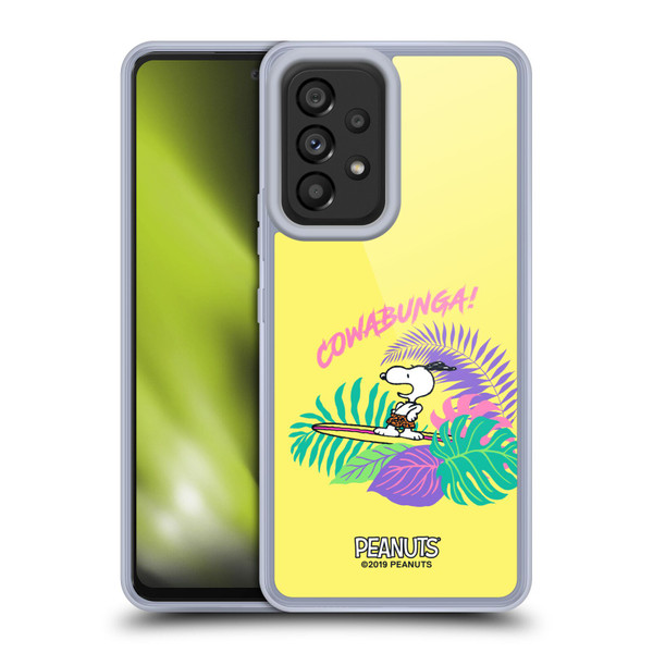 Peanuts Snoopy Aloha Disco Cowabunga! Soft Gel Case for Samsung Galaxy A53 5G (2022)