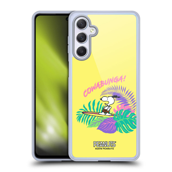 Peanuts Snoopy Aloha Disco Cowabunga! Soft Gel Case for Samsung Galaxy M54 5G