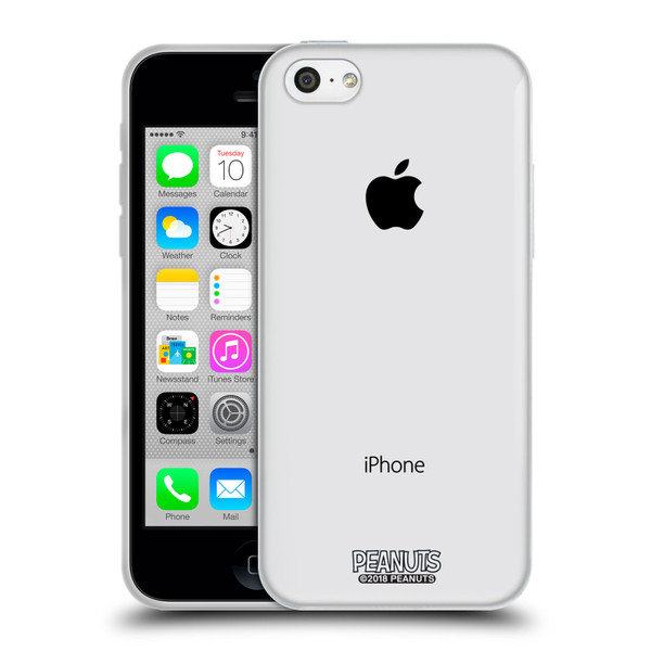Peanuts Charlie Brown Patterns 3 Soft Gel Case for Apple iPhone 5c