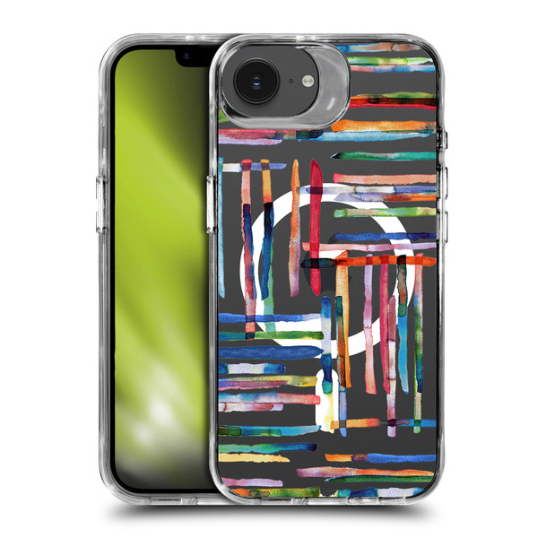 Ninola 2025-26 Collection Modern Scandi Stripes SHOCKPROOF BUMPER CASE COMPATIBLE WITH Apple iPhone 16e & MAGSAFE