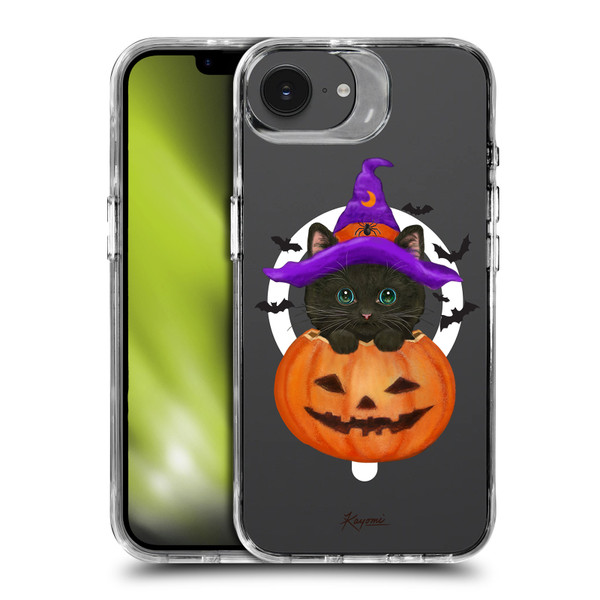Kayomi Harai Animals Halloween Cat SHOCKPROOF BUMPER CASE COMPATIBLE WITH Apple iPhone 16e / Apple iPhone 17e & MAGSAFE