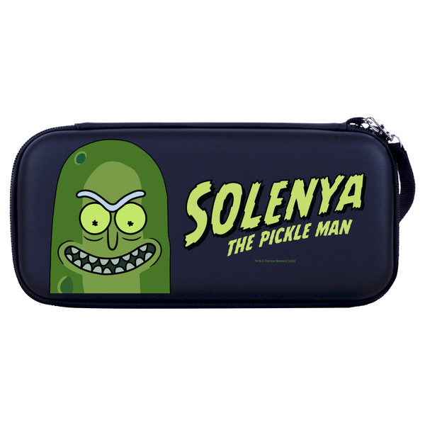 Rick And Morty Graphics Pickle Rick Hard Storage Travel Carry Case for Nintendo Switch