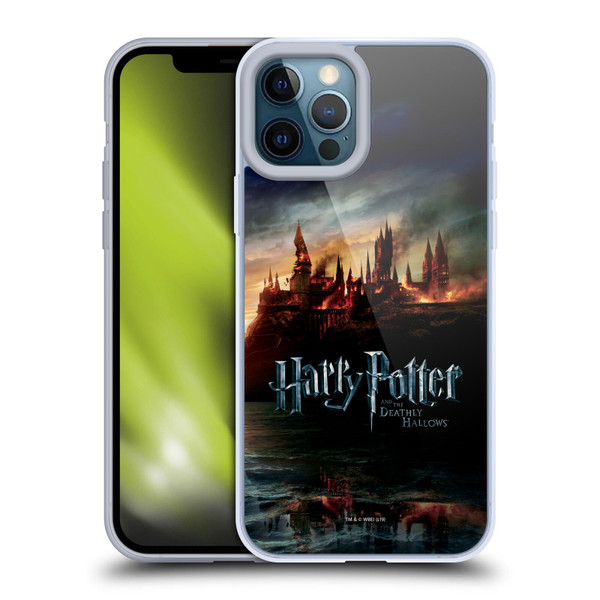Harry Potter Deathly Hallows VIII Castle Soft Gel Case for Apple iPhone 12 Pro Max & MagSafe