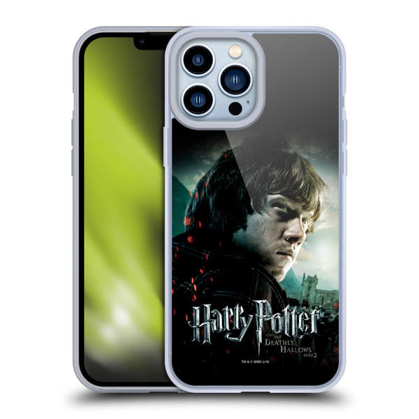 Harry Potter Deathly Hallows VIII Ron Weasley Soft Gel Case for Apple iPhone 13 Pro Max & MagSafe